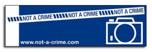 photography is not a crime campaign