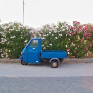 blue truck